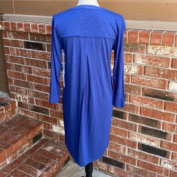 Southern Tide Jamie 3/4 Sleeve V-Neck Shift Dress - Picture 6 of 7